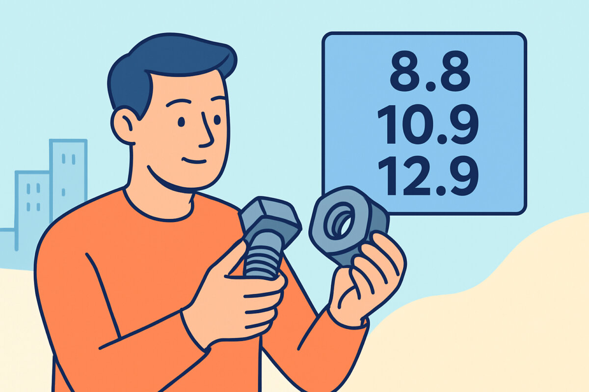 Kiinnikkeiden vetolujuus – mitä numerot tarkoittavat
